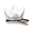 Lulu Hair Clip, Silver - Hair Accessories - 1 - thumbnail