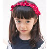 Nadia Headband, Red - Hair Accessories - 2