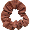 Scrunchie, Chestnut Squares - Hair Accessories - 1 - thumbnail