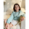 Persee Blouse, Lichen Green - Blouses - 2