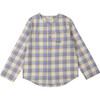 Gaston Shirt, Beige Plaid - Shirts - 1 - thumbnail
