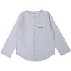 Gaston Shirt, Blue Squares - Shirts - 1 - thumbnail