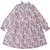 Elisabeth Dress, Blue Flowers - Dresses - 1 - thumbnail