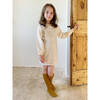 Fanette Overall Dress, Oak - Dresses - 3 - thumbnail