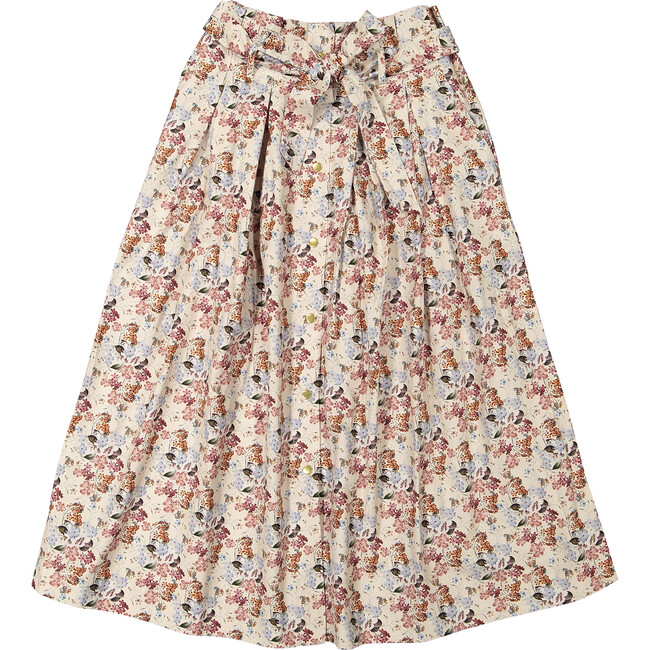 Women's Anouk Skirt, Nude Flowers - Skirts - 1
