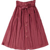 Women's Anouk Skirt, Dark Pink - Skirts - 1 - thumbnail