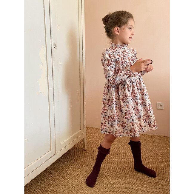Elisabeth Dress, Nude Flowers