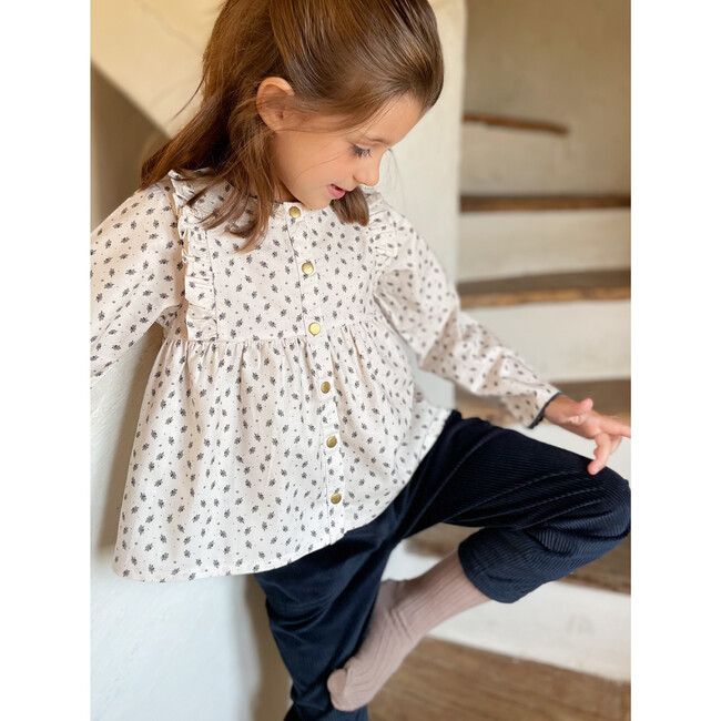 Alphee Blouse, Oak