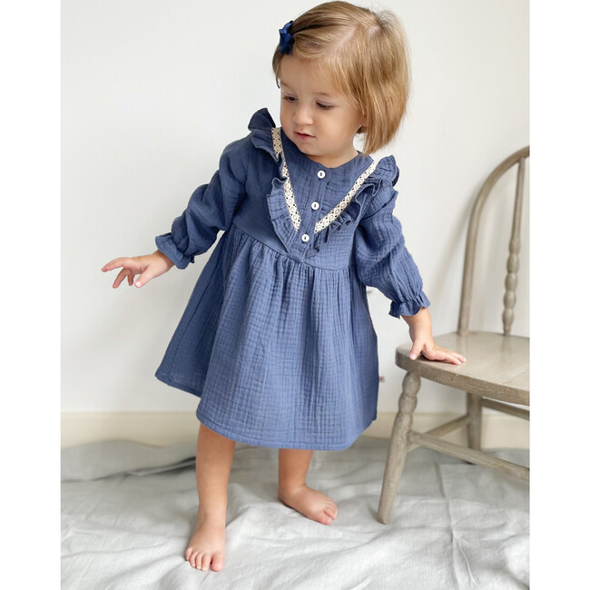 Altair Dress, Storm Blue - Dresses - 3
