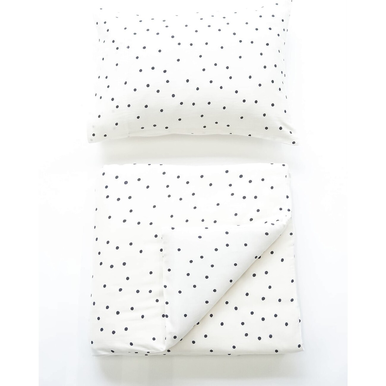 Organic Pin Dot Kids' Duvet Cover