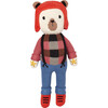 13'' Stay Wild Bernard the Bear Stuffed Animal - Plush - 1 - thumbnail