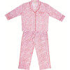 Fiorella Women's Pajama Set, Pink - Pajamas - 1 - thumbnail