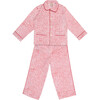 Fiorella Pajama Set, Pink - Pajamas - 1 - thumbnail
