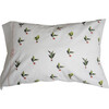 Set of 2 Cotton Pillowcases, Radish - Pillows - 1 - thumbnail