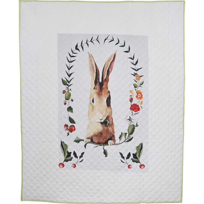 Audrey the Bunny Quilt - Quilts - 1