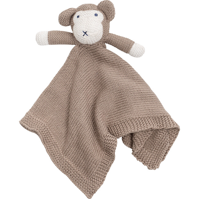 Organic Cotton Monkey Lovey - Blankets - 1