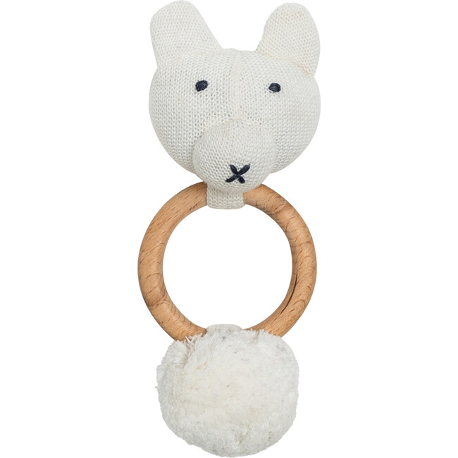 Organic Cotton Bear Rattle - Rattles - 1