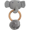 Organic Cotton Elephant Rattle - Rattles - 1 - thumbnail