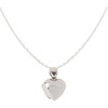 Children's Motherlove Mini Locket Necklace, Silver - Necklaces - 1 - thumbnail