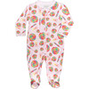 x robynblair Zipper Lollipops Footie, Pink - Footie Pajamas - 1 - thumbnail