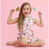 x robynblair Sleeveless Lollipops Dress, Pink - Pajamas - 2