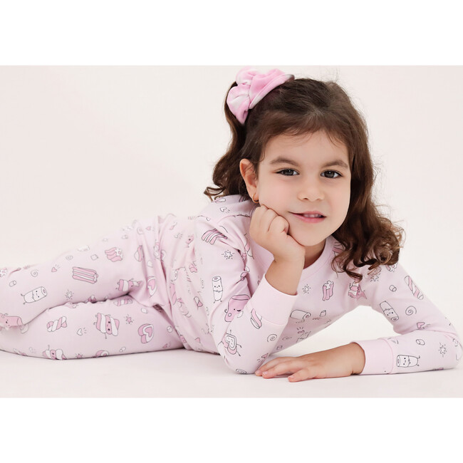 Two Piece Marshmallow PJs, Pink