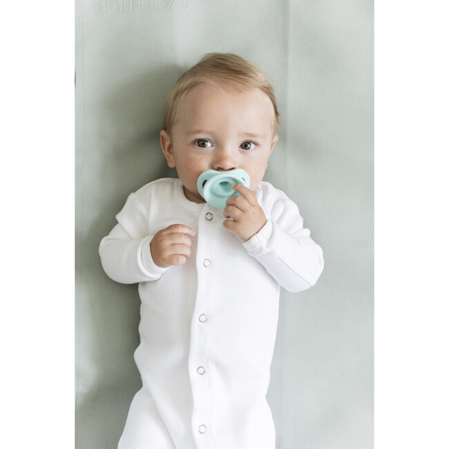 The Pop Pacifier Twin Pack, Green and Mint - Pacifiers - 2