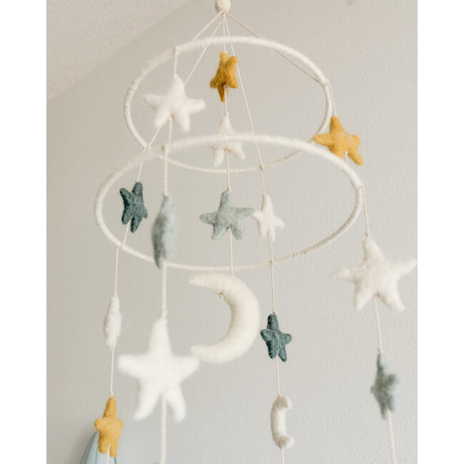 Stars Mobile, White/Blue - Mobiles - 4