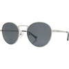 Parker, Brushed Silver - Sunglasses - 2