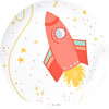 Set of 4 Melamine Plates, Outer Space - Tabletop - 6