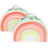 Set of 2 Rainbow Suitcases - Bags - 2