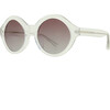 Hazel, Clear Crystal - Sunglasses - 2