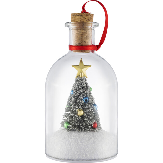 Christmas Message In A Bottle, Silver - Accents - 1
