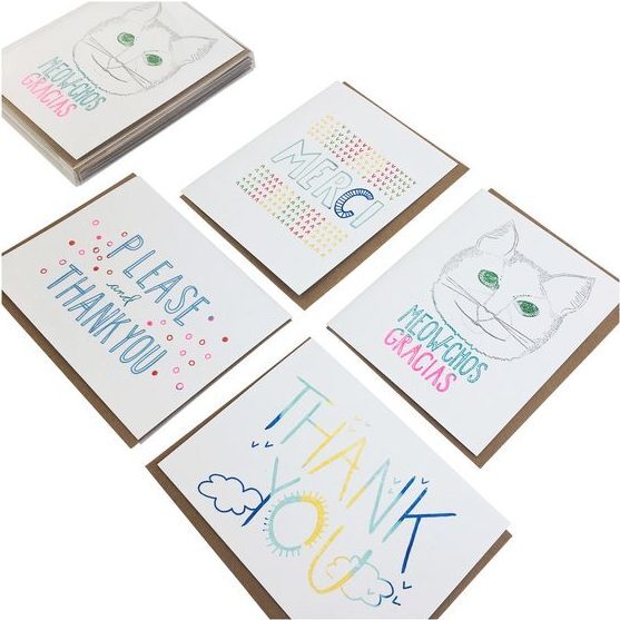 Set of 8 Thank You Notes