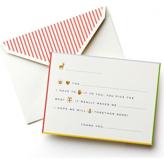 Rebus Thank You Note - Paper Goods - 1
