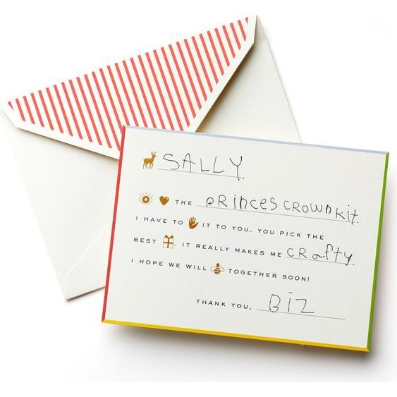 Rebus Thank You Note - Paper Goods - 2