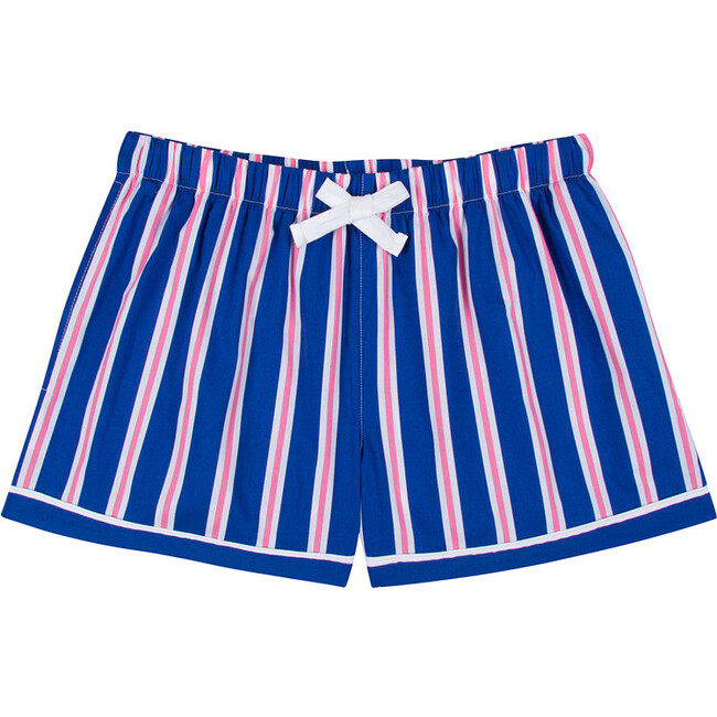 Women's Andy Cohen Stripe Boxer Shorts, Blue