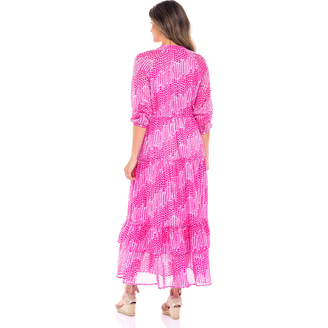 Women's Bazaar Dress, Maidengrass Vivid Pinks - Dresses - 2