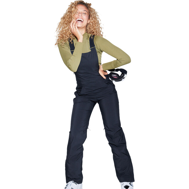 Women's Carson Bib, Black - Overalls - 4