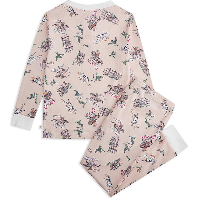 Cowboy Pyjama, Pink - Pajamas - 3