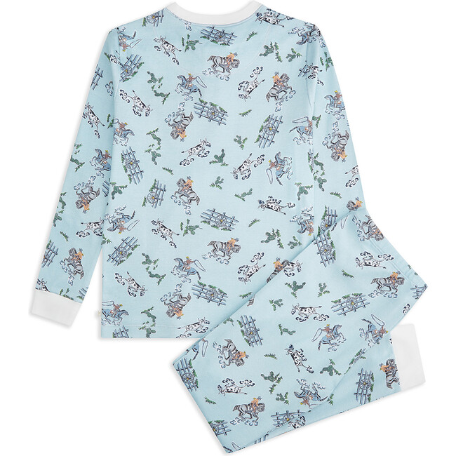 Cowboy Pyjama, Blue - Sweaters - 3