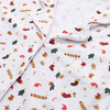 Adult Christmas Print Pyjama, Burgundy - Pajamas - 2