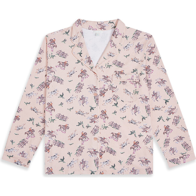 Adult Cowboy Pyjama, Pink - Pajamas - 3