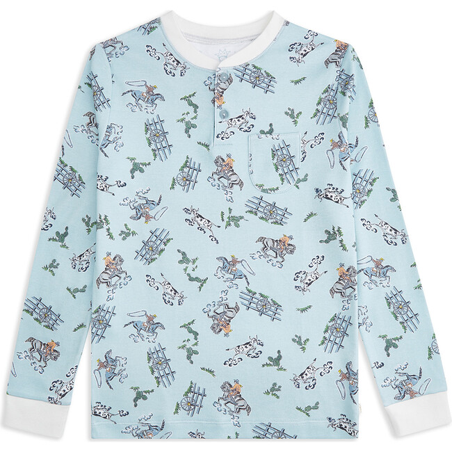 Cowboy Pyjama, Blue - Sweaters - 5