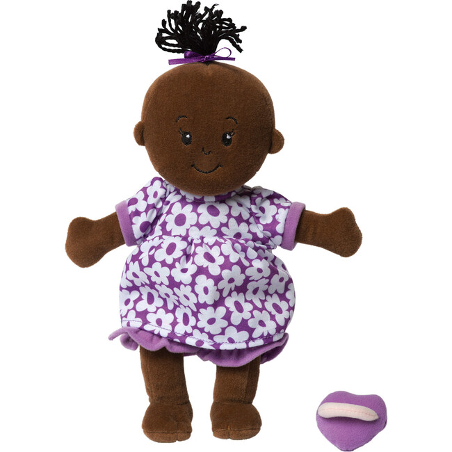 Wee Baby Stella Doll, Brown with Black Hair - Soft Dolls - 1