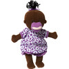 Wee Baby Stella Doll, Brown with Black Hair - Soft Dolls - 2