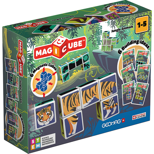 Magicube Jungle Animals - STEM Toys - 1