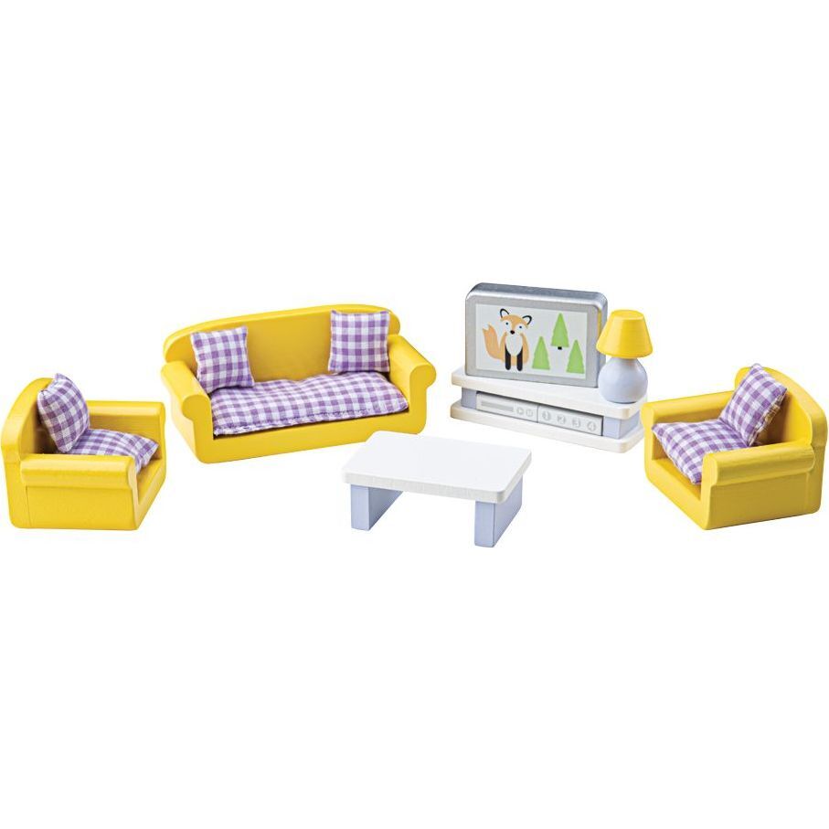 Doll Furniture Set, Living Room - Dollhouses - 1