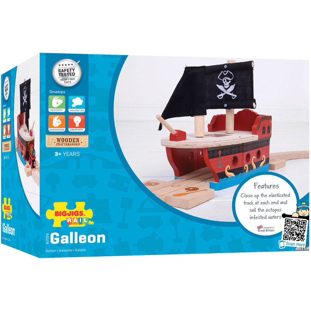 Big Jig Toys Pirate Galleon 