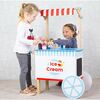 Wooden Ice Cream Cart - Play Food - 2
